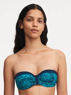 Chantelle FLOWERS Bikini Bandeau BH -Angebote Shorties Store C18H60 0M2 5